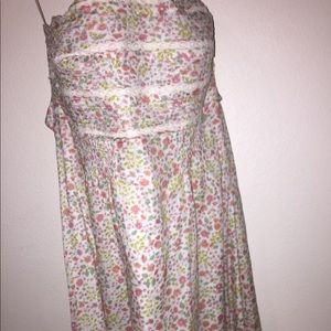 Strapless dress